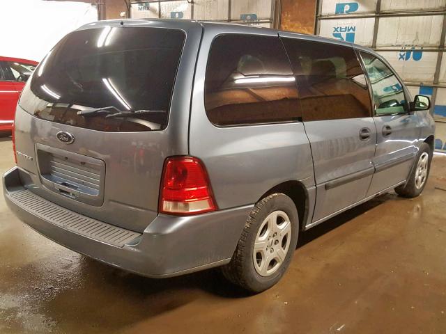 2FMDA50644BA81147 - 2004 FORD FREESTAR S BLUE photo 4