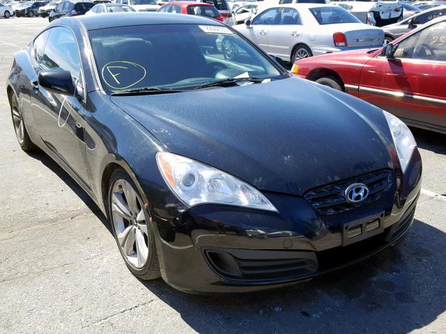 KMHHT6KD5BU060280 - 2011 HYUNDAI GENESIS CO BLACK photo 1