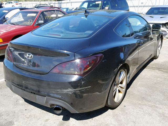 KMHHT6KD5BU060280 - 2011 HYUNDAI GENESIS CO BLACK photo 4