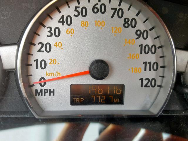 1G8AL55F87Z182049 - 2007 SATURN ION LEVEL BLUE photo 8