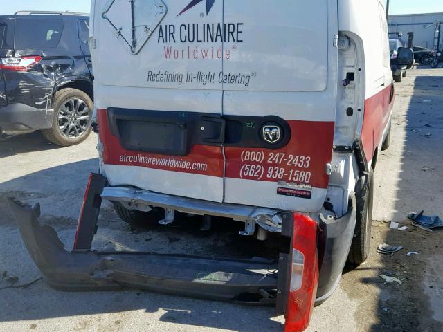 ZFBERFATXG6C54383 - 2016 RAM PROMASTER 白色 照片 9