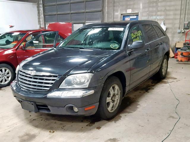 2C8GF68475R357579 - 2005 CHRYSLER PACIFICA T BLACK photo 2