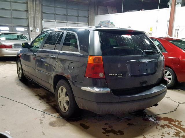 2C8GF68475R357579 - 2005 CHRYSLER PACIFICA T BLACK photo 3