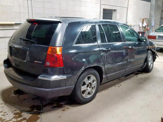 2C8GF68475R357579 - 2005 CHRYSLER PACIFICA T BLACK photo 4