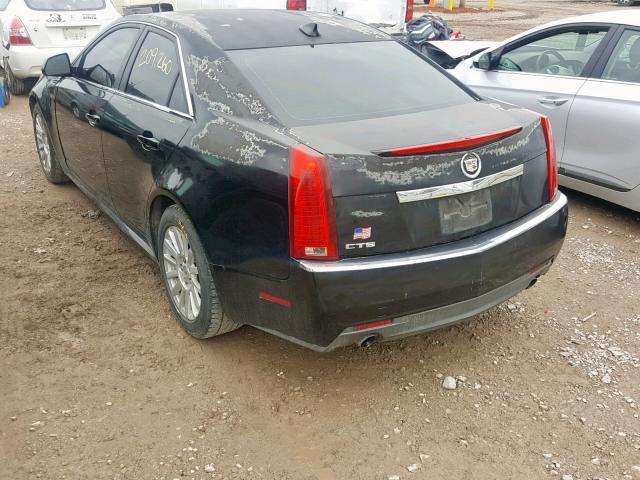 1G6DE5EGXA0115859 - 2010 CADILLAC CTS LUXURY BLACK photo 3