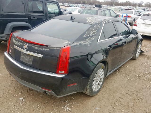 1G6DE5EGXA0115859 - 2010 CADILLAC CTS LUXURY BLACK photo 4