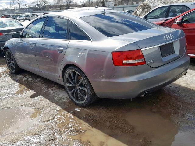 WAUDH74F67N125712 - 2007 AUDI A6 3.2 QUA SILVER photo 3