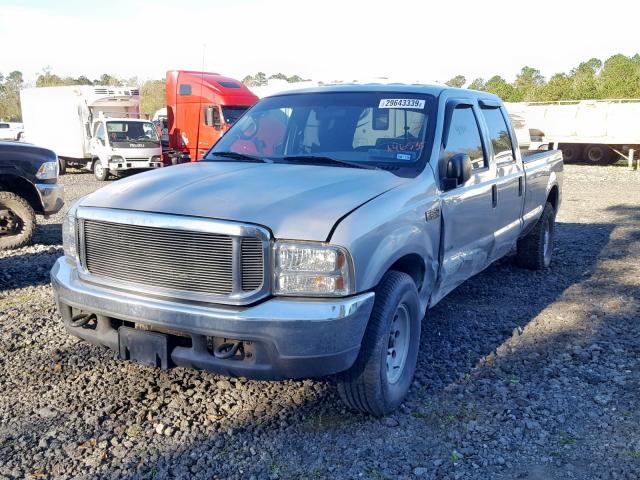 1FTSW30F11EA46535 - 2001 FORD F350 SRW S SILVER photo 2