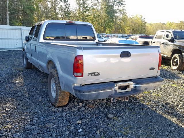 1FTSW30F11EA46535 - 2001 FORD F350 SRW S SILVER photo 3