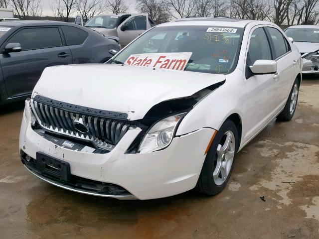 3MEHM0HA1BR600774 - 2011 MERCURY MILAN WHITE photo 2