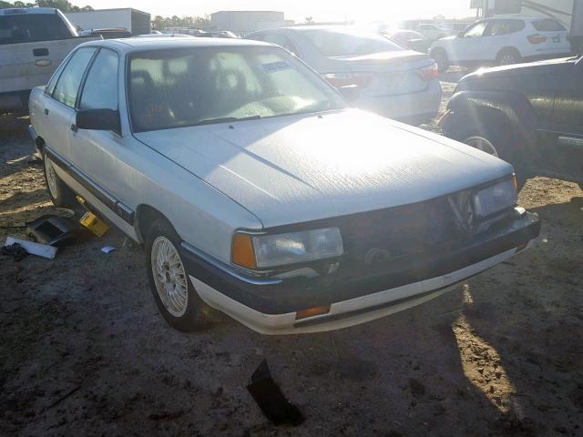 WAUGC044XKN003865 - 1989 AUDI 200 QUATTR WHITE photo 1