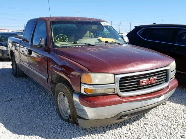 2GTEC19VX21172917 - 2002 GMC NEW SIERRA RED photo 1