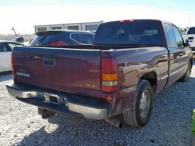 2GTEC19VX21172917 - 2002 GMC NEW SIERRA RED photo 4