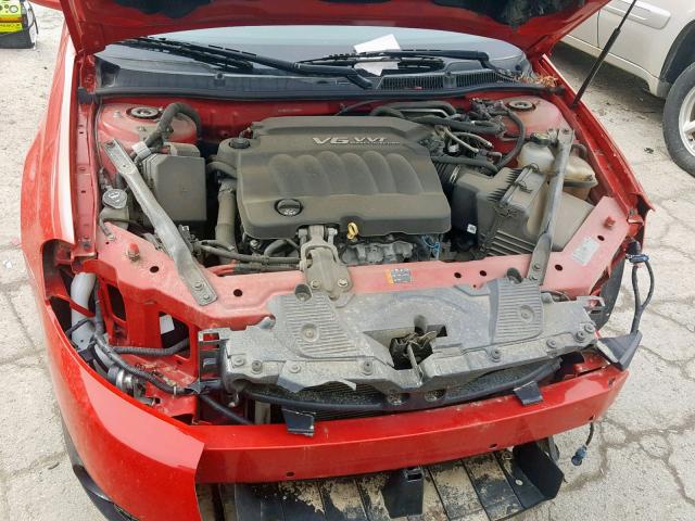 2G1WC5E37D1204895 - 2013 CHEVROLET IMPALA LTZ RED photo 7