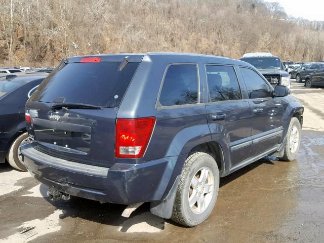 1J8GR48K27C606063 - 2007 JEEP GRAND CHER BLUE photo 4