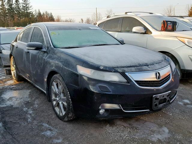 19UUA9F74DA800583 - 2013 ACURA TL ADVANCE BLACK photo 1