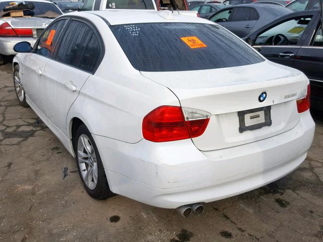 WBAVC53528F008785 - 2008 BMW 328 I SULE WHITE photo 3