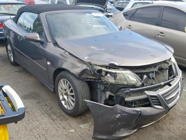 YS3FB79Y086008106 - 2008 SAAB 9-3 2.0T GRAY photo 1