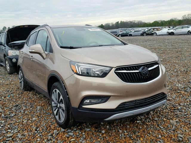 KL4CJBSB9JB555713 - 2018 BUICK ENCORE PRE BROWN photo 1