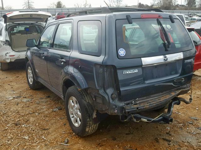 4F2CZ06148KM11503 - 2008 MAZDA TRIBUTE S GRAY photo 3