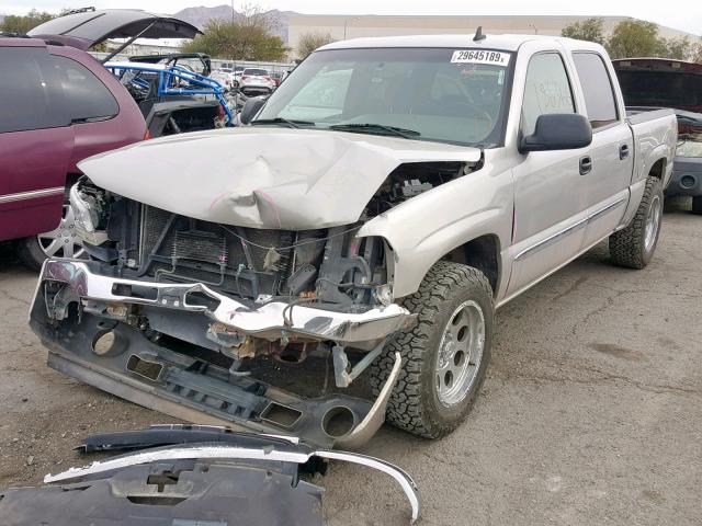 2GTEK13T361247716 - 2006 GMC NEW SIERRA SILVER photo 2