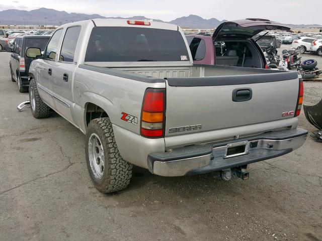 2GTEK13T361247716 - 2006 GMC NEW SIERRA SILVER photo 3