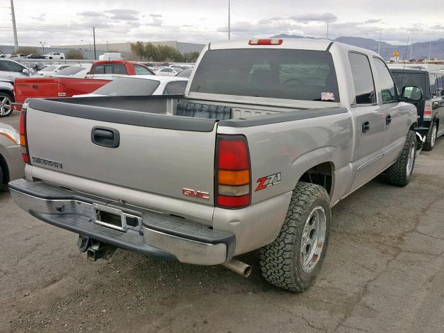 2GTEK13T361247716 - 2006 GMC NEW SIERRA SILVER photo 4