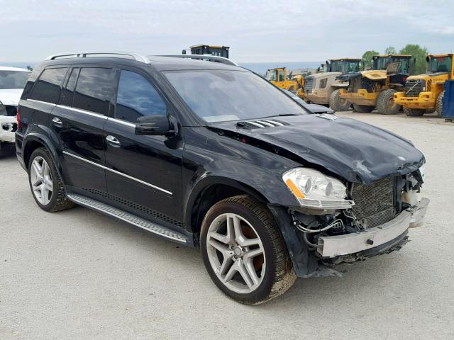 4JGBF8GE0CA767686 - 2012 MERCEDES-BENZ GL 550 4MA BLACK photo 1