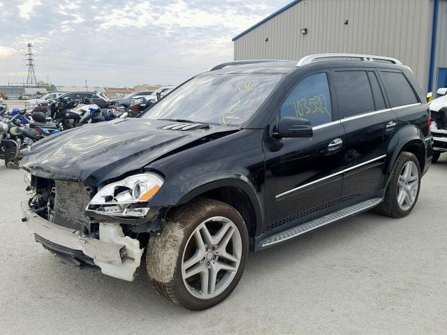 4JGBF8GE0CA767686 - 2012 MERCEDES-BENZ GL 550 4MA BLACK photo 2