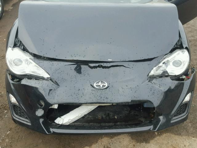 JF1ZNAA1XD1727481 - 2013 TOYOTA SCION FR-S BLACK photo 7