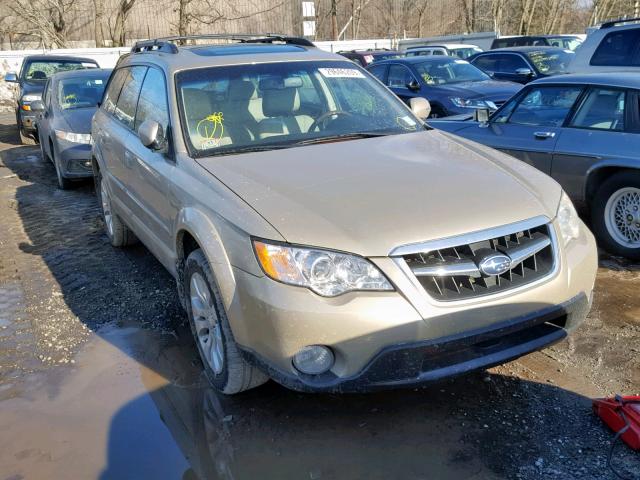 4S4BP86C884308392 - 2008 SUBARU OUTBACK 3. TAN photo 1