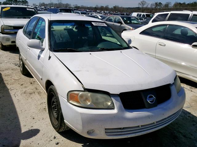 3N1CB51D34L862971 - 2004 NISSAN SENTRA 1.8 WHITE photo 1