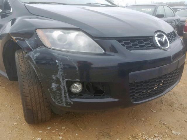 JM3ER293590228942 - 2009 MAZDA CX-7 BLACK photo 9