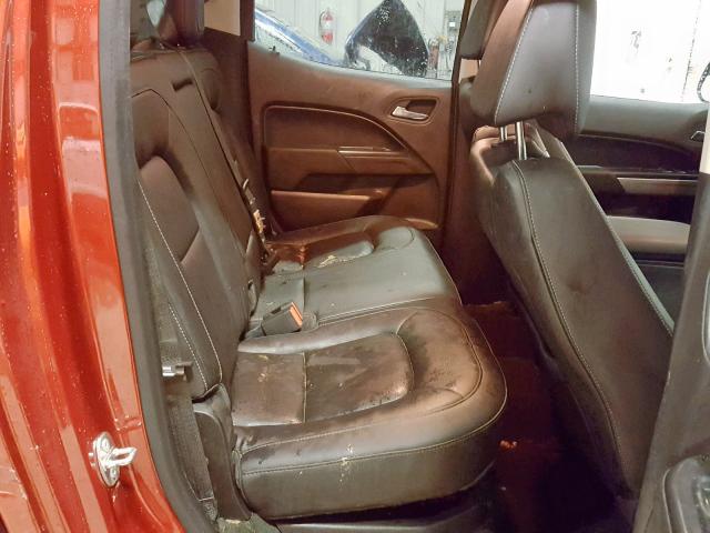 1GCGTCE33G1163224 - 2016 CHEVROLET COLORADO L MAROON photo 6