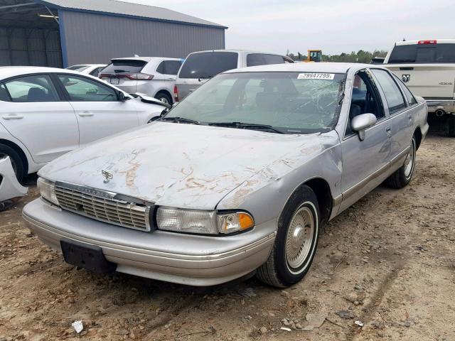 1G1BN53EXPR113273 - 1993 CHEVROLET CAPRICE CL SILVER photo 2