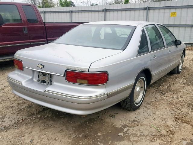 1G1BN53EXPR113273 - 1993 CHEVROLET CAPRICE CL SILVER photo 4