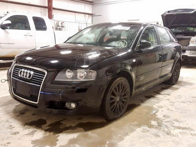 WAUNF78P86A051647 - 2006 AUDI A3 2.0 PRE BLACK photo 2