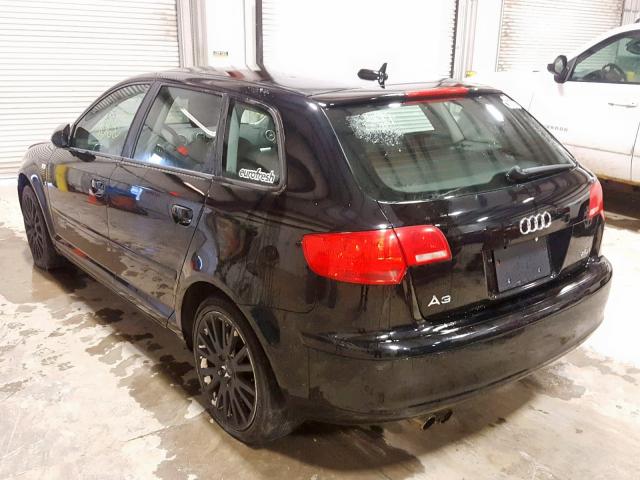 WAUNF78P86A051647 - 2006 AUDI A3 2.0 PRE BLACK photo 3