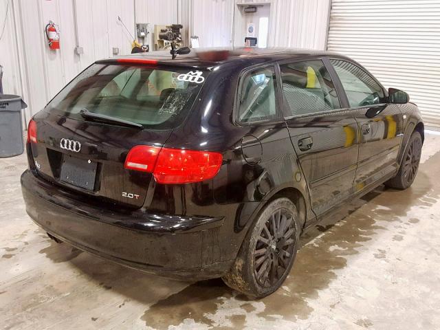 WAUNF78P86A051647 - 2006 AUDI A3 2.0 PRE BLACK photo 4