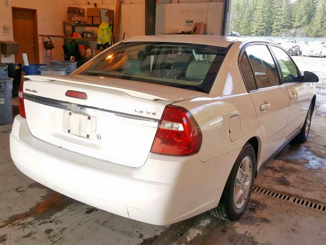 1G1ZT54814F171153 - 2004 CHEVROLET MALIBU LS WHITE photo 4