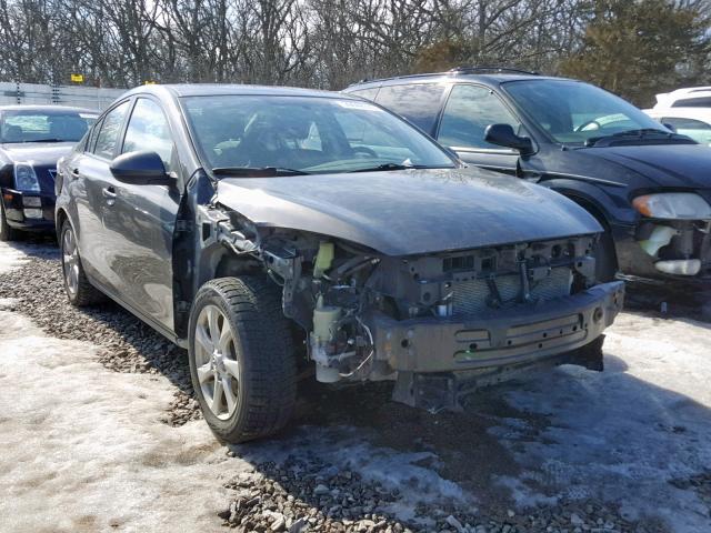 JM1BL1VG4B1447827 - 2011 MAZDA 3 I GRAY photo 1