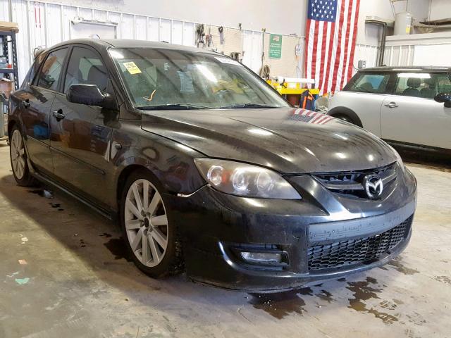 JM1BK34L271654415 - 2007 MAZDA SPEED 3 BLACK photo 1