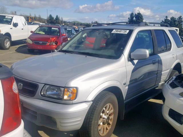 4S6CK58W024403388 - 2002 HONDA PASSPORT E 银色 照片 2