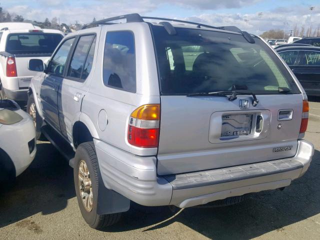 4S6CK58W024403388 - 2002 HONDA PASSPORT E 银色 照片 3