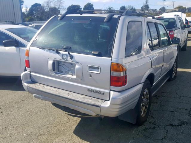 4S6CK58W024403388 - 2002 HONDA PASSPORT E 银色 照片 4