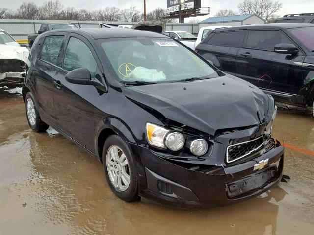 1G1JA6SH6C4160462 - 2012 CHEVROLET SONIC LS BLACK photo 1