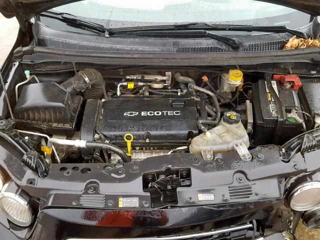 1G1JA6SH6C4160462 - 2012 CHEVROLET SONIC LS BLACK photo 7