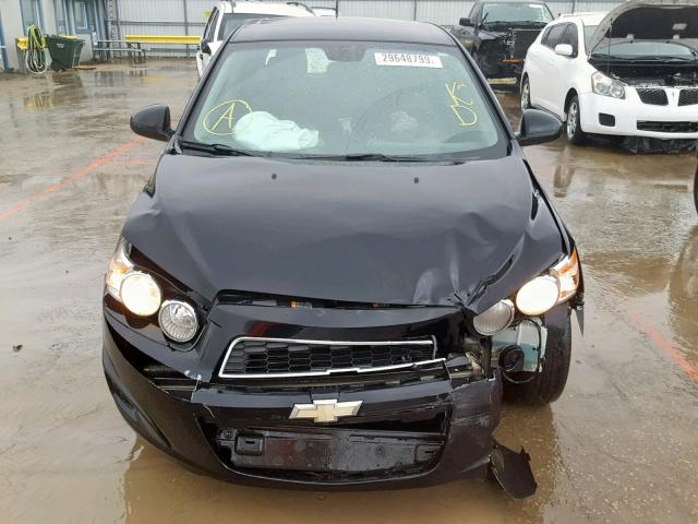 1G1JA6SH6C4160462 - 2012 CHEVROLET SONIC LS BLACK photo 9