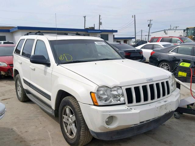 1J8HS48N36C301043 - 2006 JEEP GRAND CHER WHITE photo 1