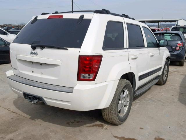 1J8HS48N36C301043 - 2006 JEEP GRAND CHER WHITE photo 4